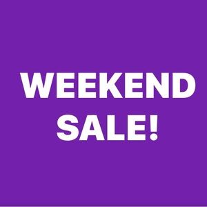Weekend Sale Sign